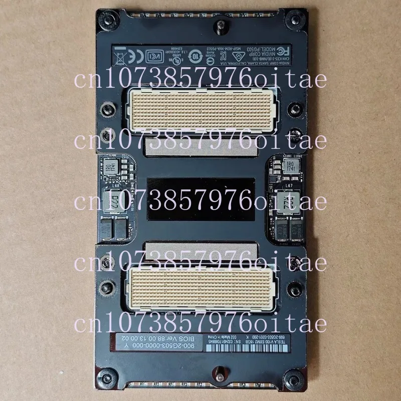 V100 16G SXM2 Graphics Card Deep Learning Workstation AI Operation GPU Acceleration Card Disassembly