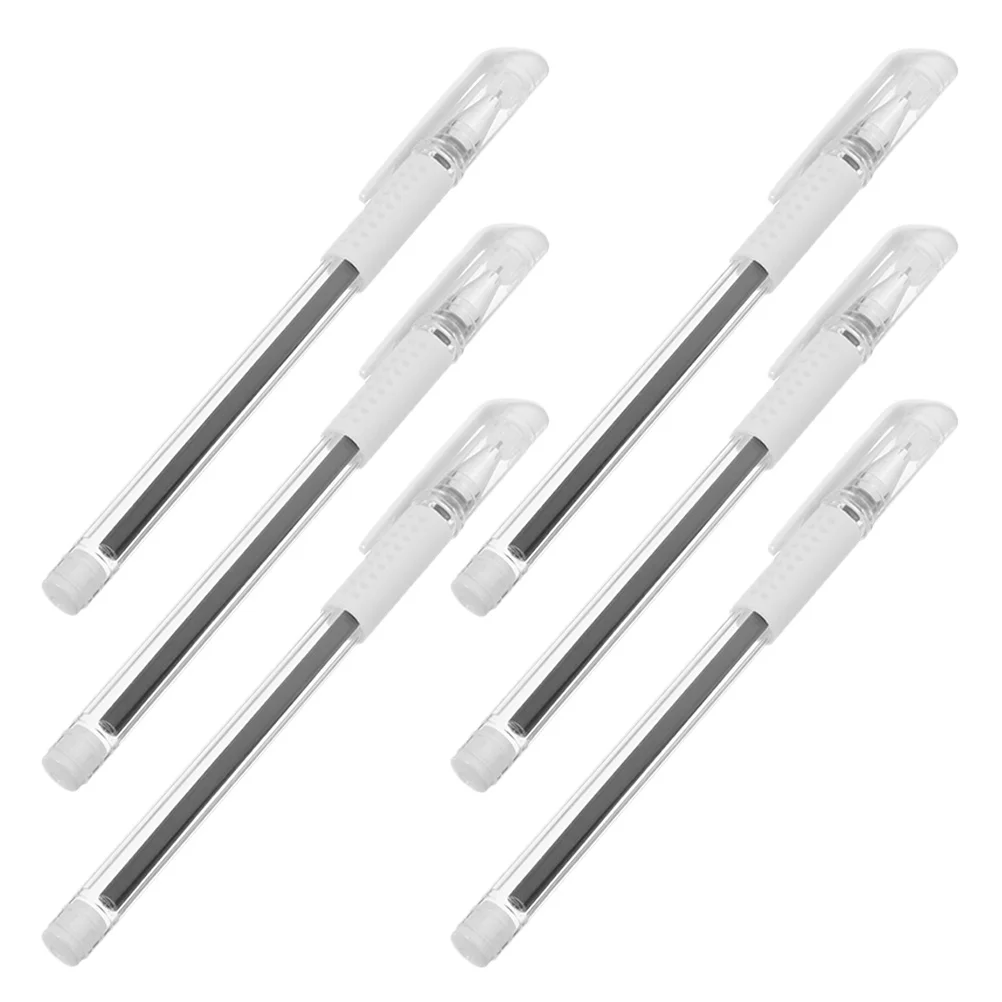 

6Pcs Splashproof Beauty Pen Fine Tattoo Marker Accurate Makeup Skin Positioning Pen Eyebrow Tattoo Smudge Proof for Daily Stage