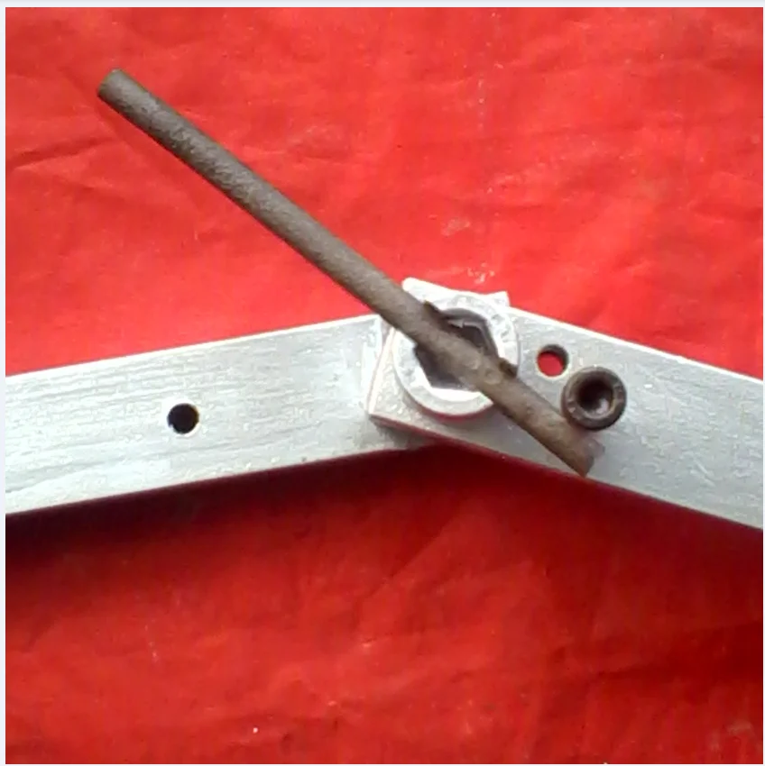 Wire Bending Machine Manual Wire Bending Tool Metal Bar Bending Device Simple Type 2-5mm Reinforced Flat Iron Bender 1pc