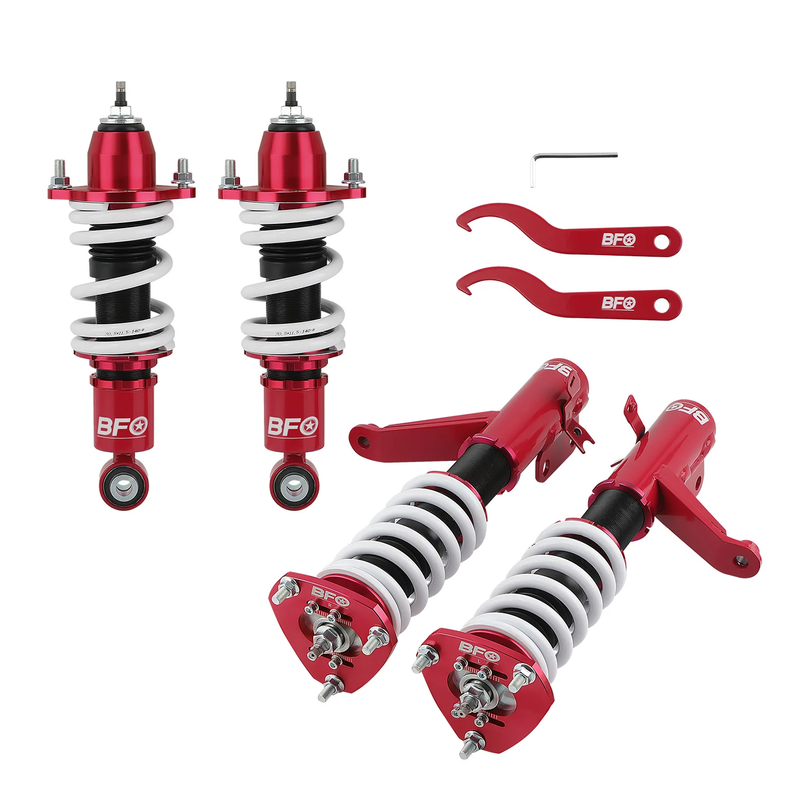 

Комплект койловеров с 24-позиционной регулировкой амортизаторов для Honda Element 03-11