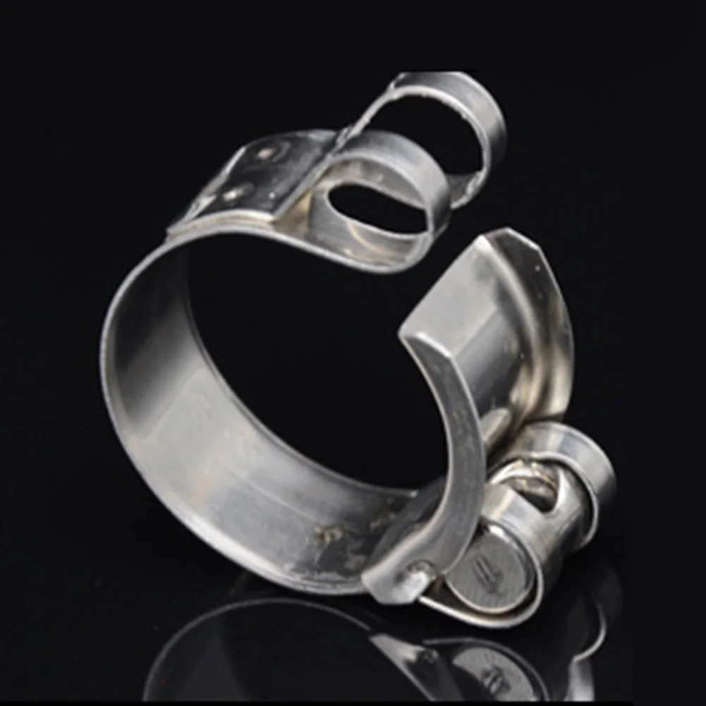 1PCS Hose Clamp Adjustable 304 Stainless Steel Heavy Duty T-Bolt Vent Type Pipe Tube Clamps For Water Pipe Plumbing Hardware