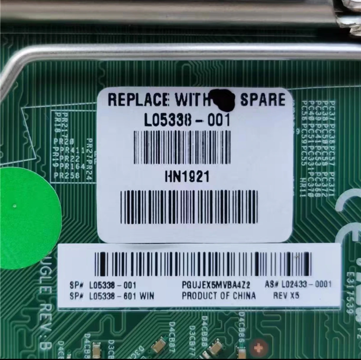For HP ProDesk 600 G4 G5 SFF main board L05338-001 L02433 L64710-001  (store no. 0595）