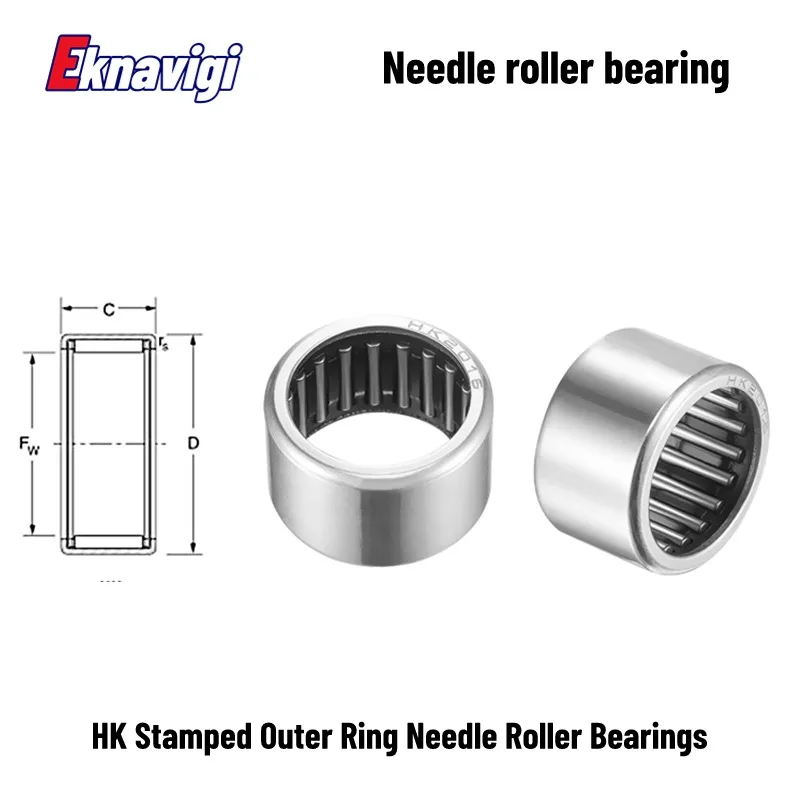 

1PCS HK Inner Diameter 35/40MM Series Miniature Needle Roller Bearings Without Inner Ring