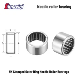 5PCS HK Inner Diameter 3 4 5 6 7 8 9 10 12 13 14 15 16 Series Miniature Needle Roller Bearings Without Inner Ring
