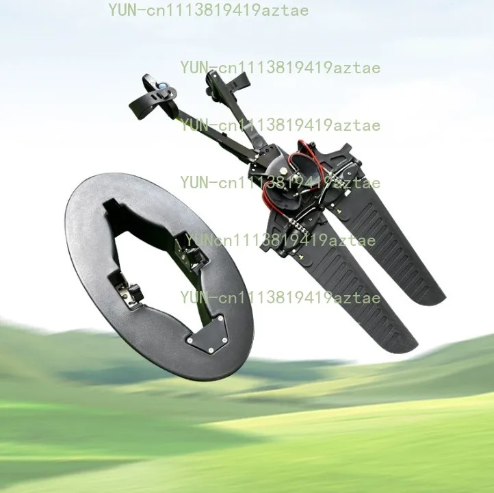 Aluminum Alloy Kayak Foot Pedal Drive System, Foot Pedal Propulsion Accessory for Fishing Kayak Boat