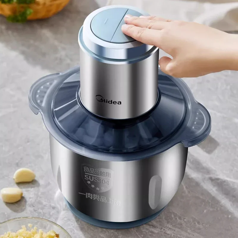 Meat grinder household large capacity fully automatic multi-function cooking machine stainless steel high power electric mixer