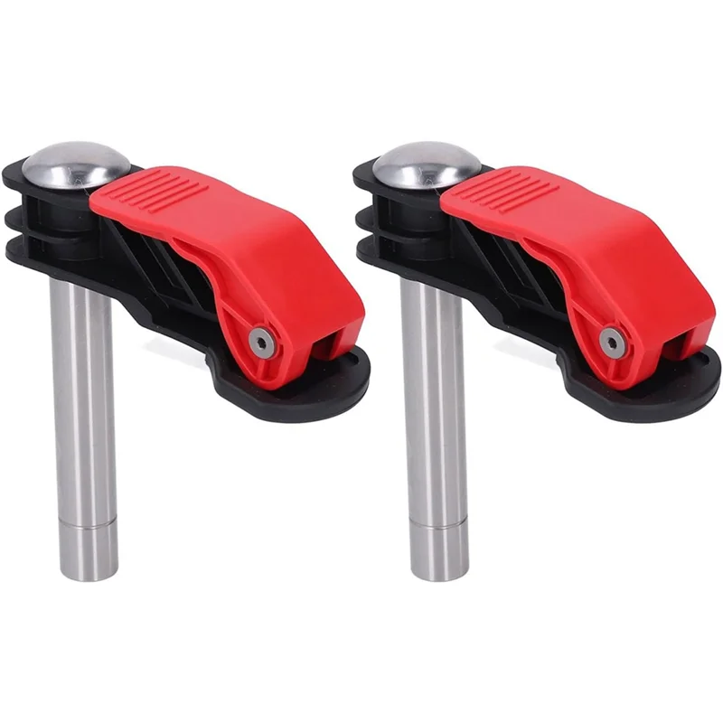 【GIFT】 Étau de fixation rapide pour chien, ensemble de pinces de banc de 20Mm, poignée ferme pour le travail du bois, outils de serrage de table, 2 pièces