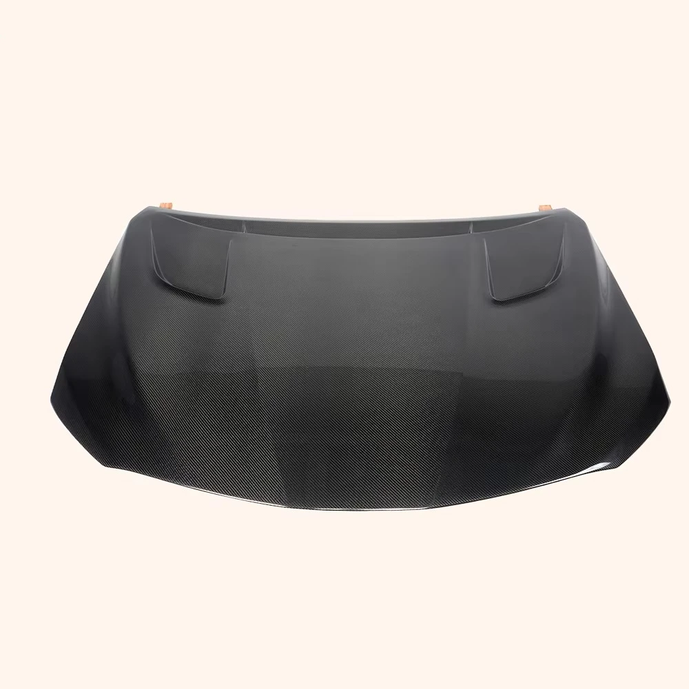 For Camry XV70 18-23 Carbon KZ Style Front Vented Cooling Hood Bonnet