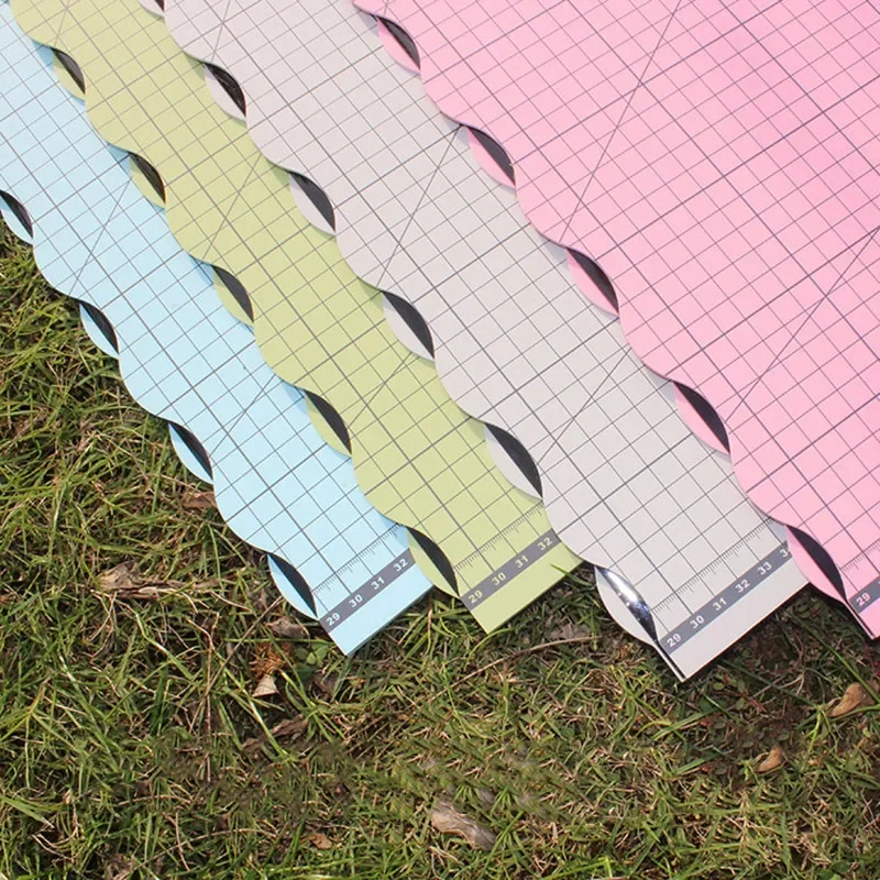 Foldable Intermediário PVC faca Board, núcleo branco, Office Art corte Mat, A2