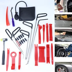 Paintless Rods Dent Removal Kit Auto Body Dent Repair Hail Dent Removal Tool for Minor Dents, Door Dings and Hail Damage
