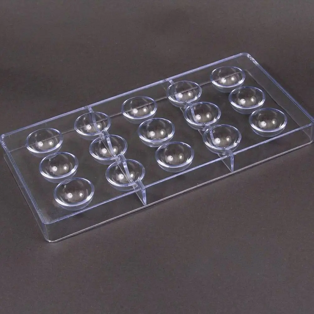 Chocolate Mold Hard Plastic Tray Heart Rose Star Shape Candy Dessert Making Tool Kitchen Baking Gadget Bakeware