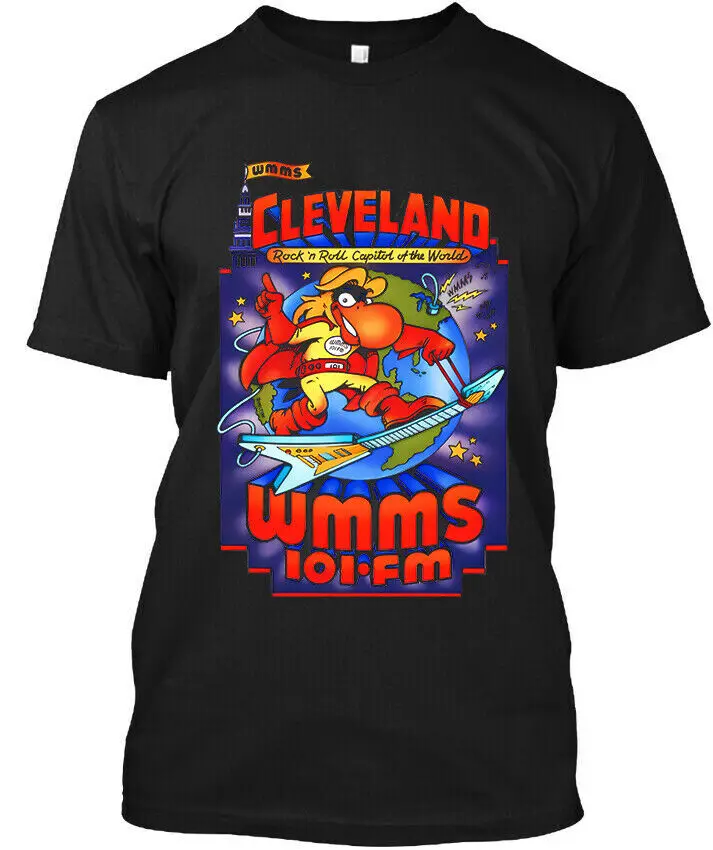 WMMS American Radio Station The Buzzard Retro Graphic Art T-Shirt SIZE S-5XL High Quality 100%Cotton Short Sleeve