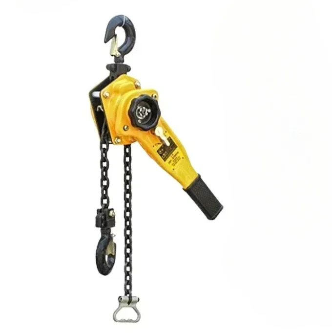 망간강 후크 핸드 체인 호이스트, 휴대용 레버 블록, 반전 체인 호이스트 조임기, 풀링 렌치, 0.75t, 1t, 1.5t, 2t
