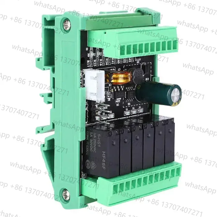 FX2N-14MR PLC مجلس وحدة إخراج التتابع 8 في 6 خارج 24VDC مصدر الطاقة مع قاعدة التناظرية 2AD 0-10 فولت المدخلات عد عالي السرعة