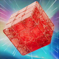 YuXin Magnetic Colorful lighting Magic Cube 3x3 3Layers Speed Cube Professional Toys Birthday Christmas Gifts For Children