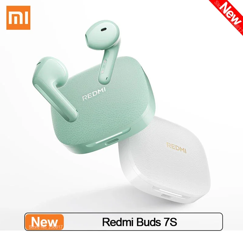 

Наушники Xiaomi Redmi Buds 7S, полувкладыши с активным шумоподавлением, Bluetooth 5,4, гарнитуры, наушники для телефона Xiaomi Samsung