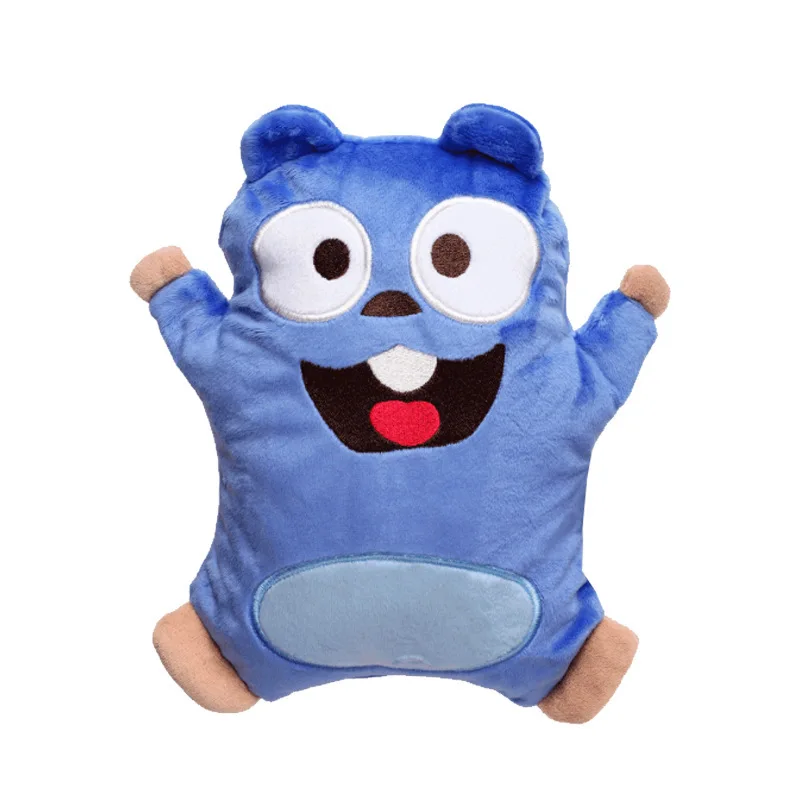 

New Grizzy & the Lemmings Plush Toy Official Cartoon Character Stuffed Animal Doll Comedy Animation Collectible Gift for Kids