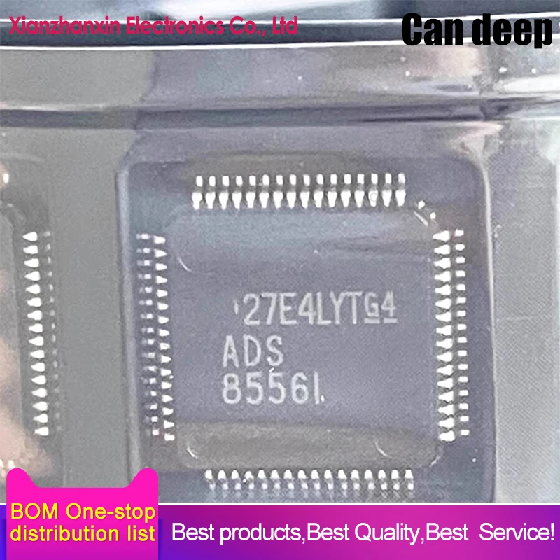 1pcs/lot  ADS8556IPMR ADS8556IPM AD8556I LQFP-64 Adc chip in stock