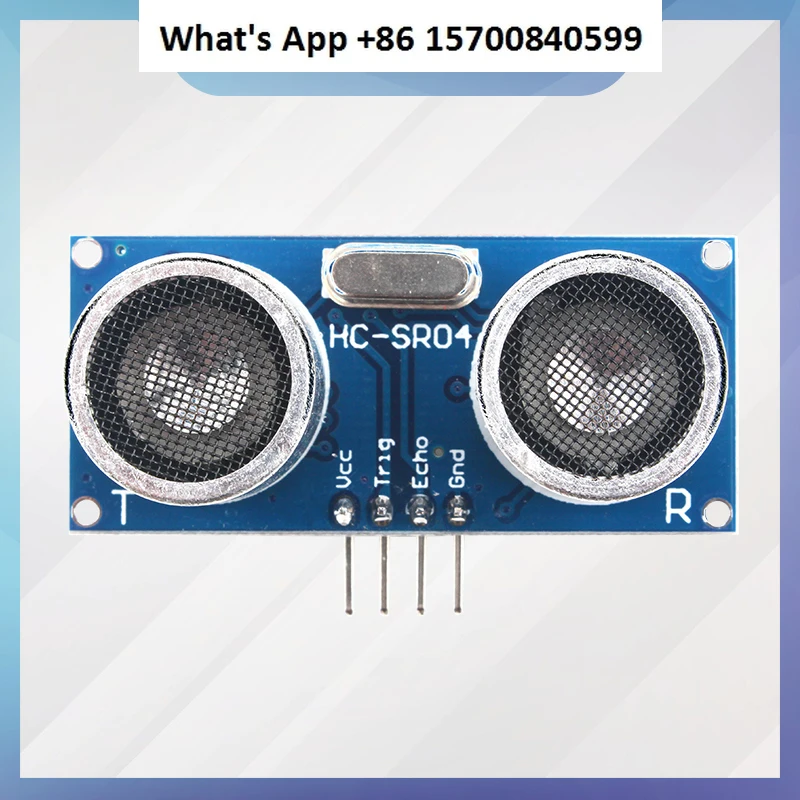 Intelligent DIY programming robot HC-SR04 ultrasonic module, distance measurement module, sensor obstacle avoidance