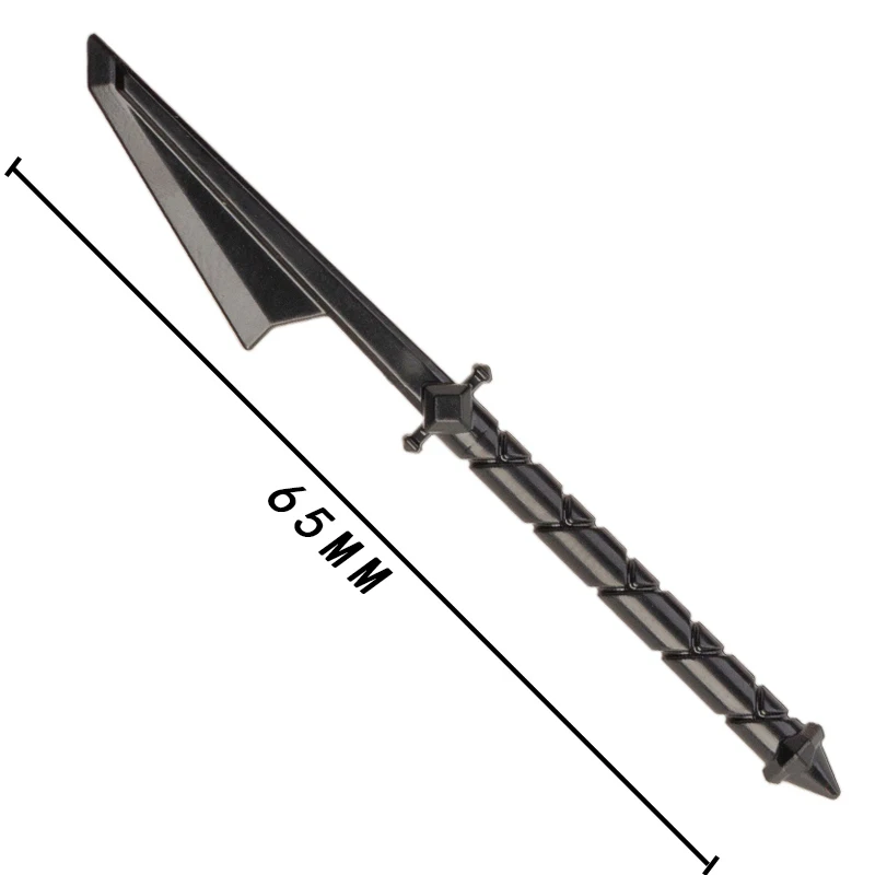 Koruit Mediaeval Times Dwarf Weapons For 4cm Figures Accessories Spear Sword Axe MOC Building Blocks Bricks Toys For Children