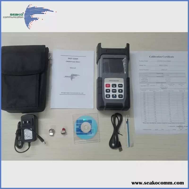 Joinwit JW3226A 18 Wavelength Detection CWDM Optical Power Meter with USB  for On Site Testing