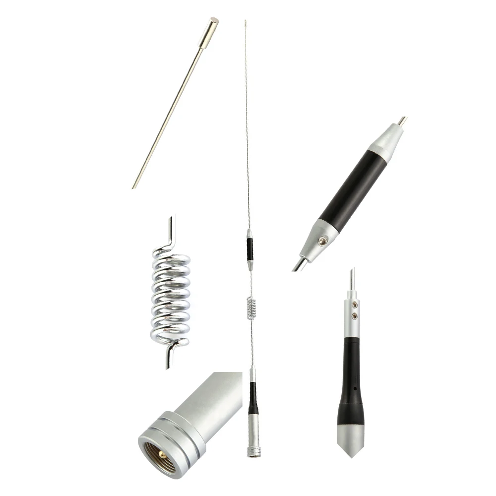 طقم هوائي احترافي: حامل SG-M507 (74 سم) مع حامل RB-400 - دعامة قابلة للتعديل بدون مثقاب لأجهزة الراديو المحمولة VHF/UHF #2