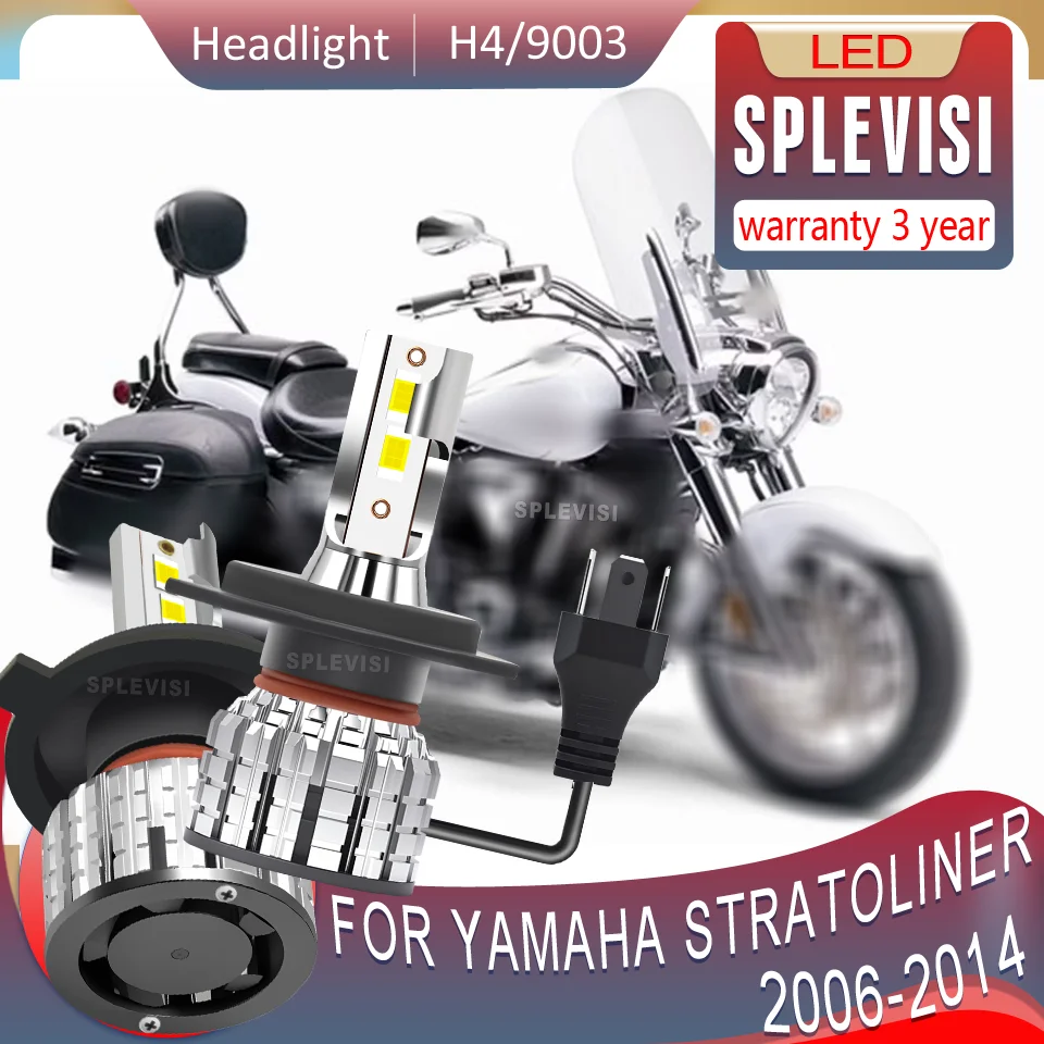 

Instant-On LED Easy Installation 9003 motorcycle Headlight For Yamaha Stratoliner 2006 2007 2008 2009 2010 2011 2012 2013 2014