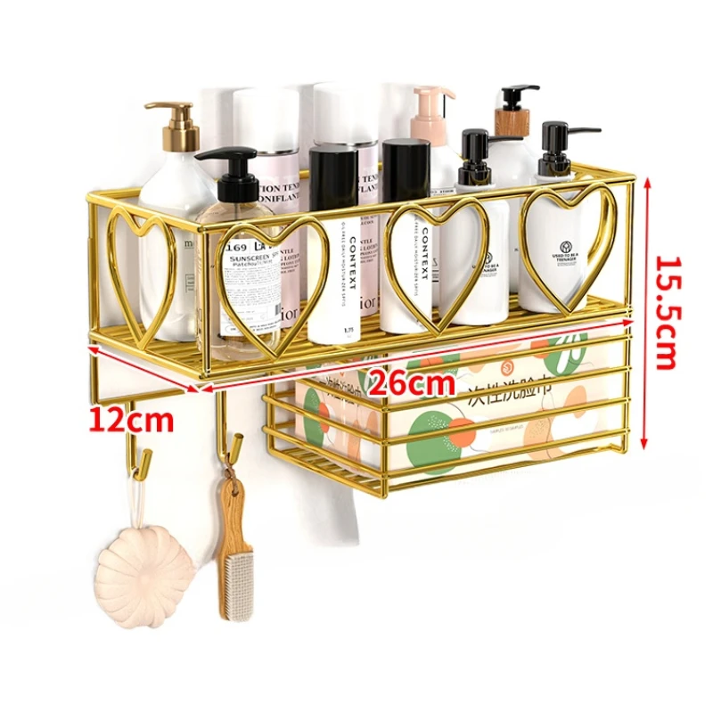 

*Туалетная полка без перфорации Настенная вешалка для ванной комнаты Настенная полка для хранения унитаза