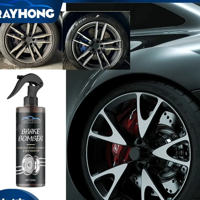 

Buy 2 Get 1 Free Wheel Cleaner For Car Wheels Yellow Wheel Hub Cleaning Stains Repairing Wheel Rust Removal And Polishing Agent