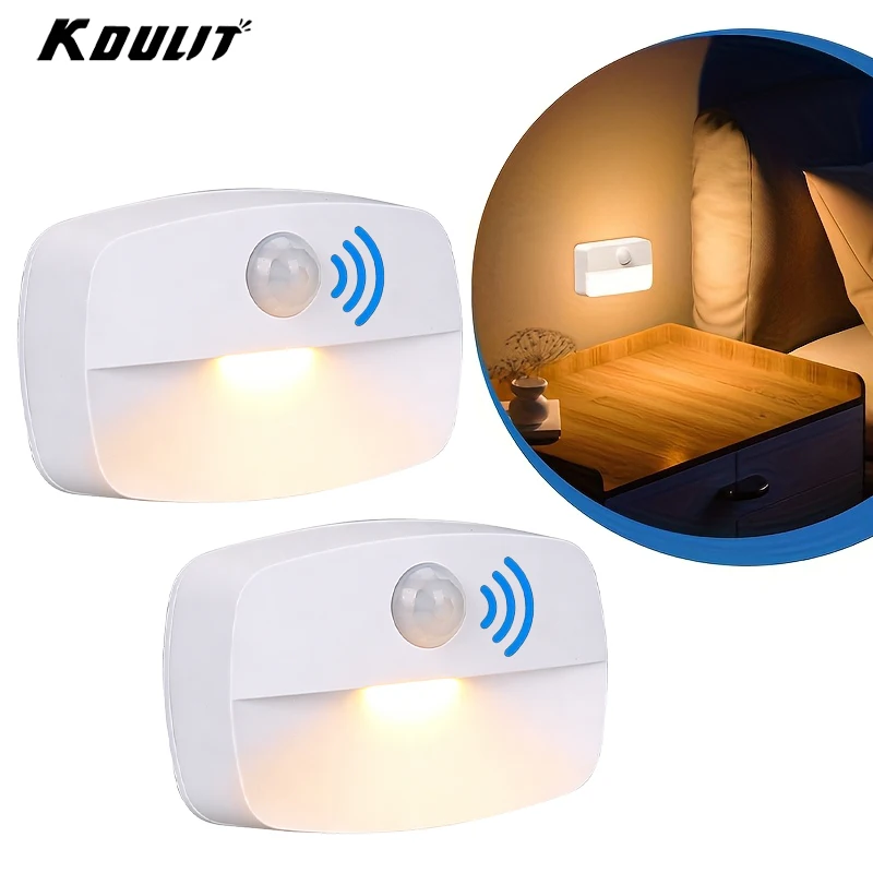 Motion Sensor Night Light,Battery Operated LED Closet Light,Cordless Stick-On Stair Step Lights,Hallway Bathroom Kitchen Cabinet