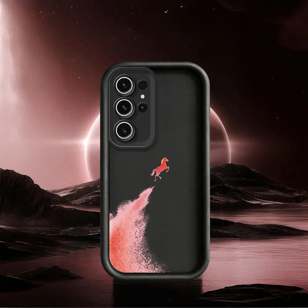 Lens Protective Phone Case For Samsung Galaxy S26 Ultra S25 S24 S23 Ultra Plus S22 S21 S20 Note 20 Ultra Cover Silicone Bumper