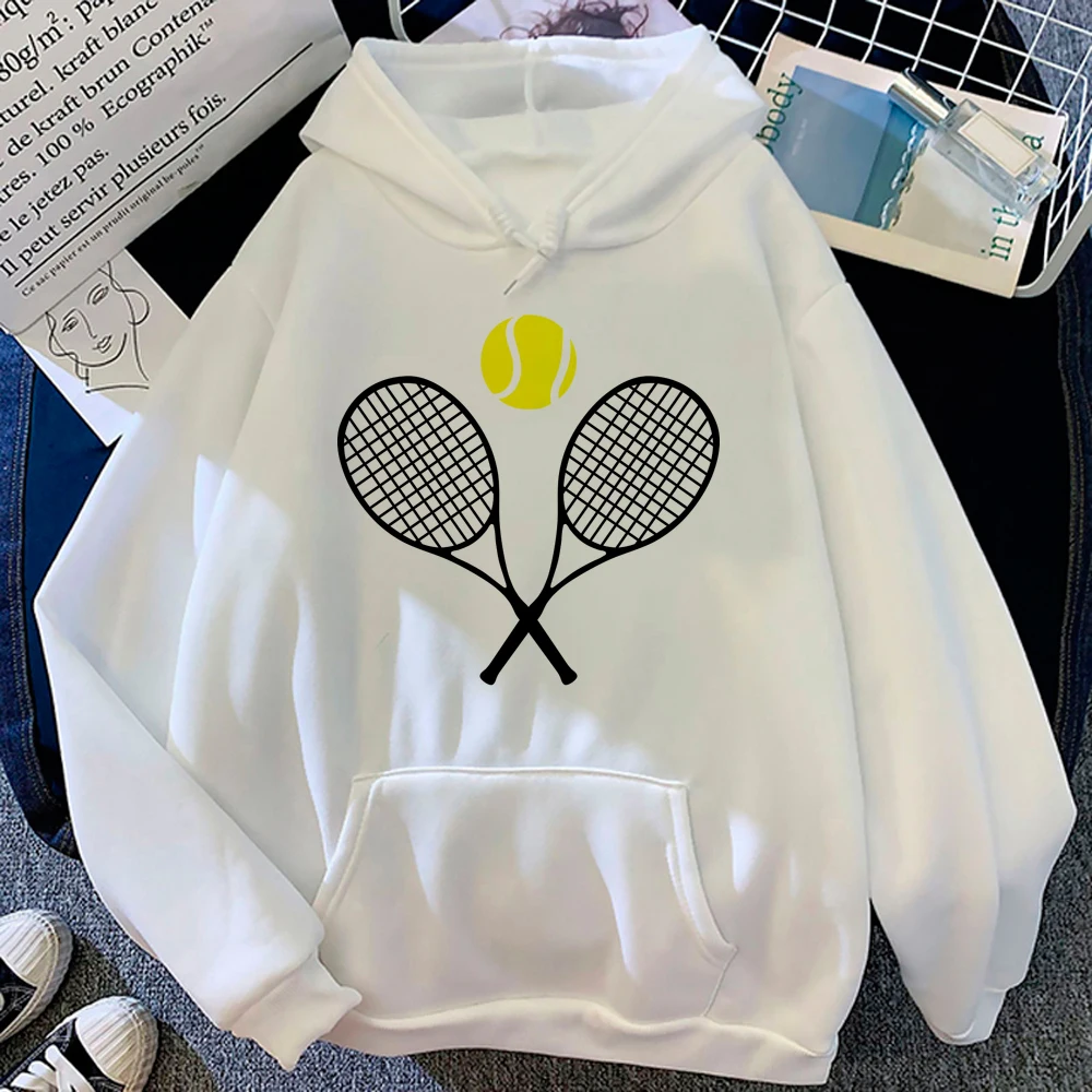 

Tennis hoodies women funny vintage tracksuit female Korean style Hooded Shirt