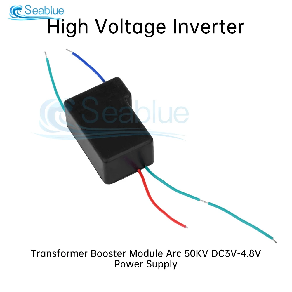 DC 3V-4.8V to 50kV 50000V Boost Step up Power Module High Voltage Generator Inverter Generator Arc 50kV Boost Step up Power