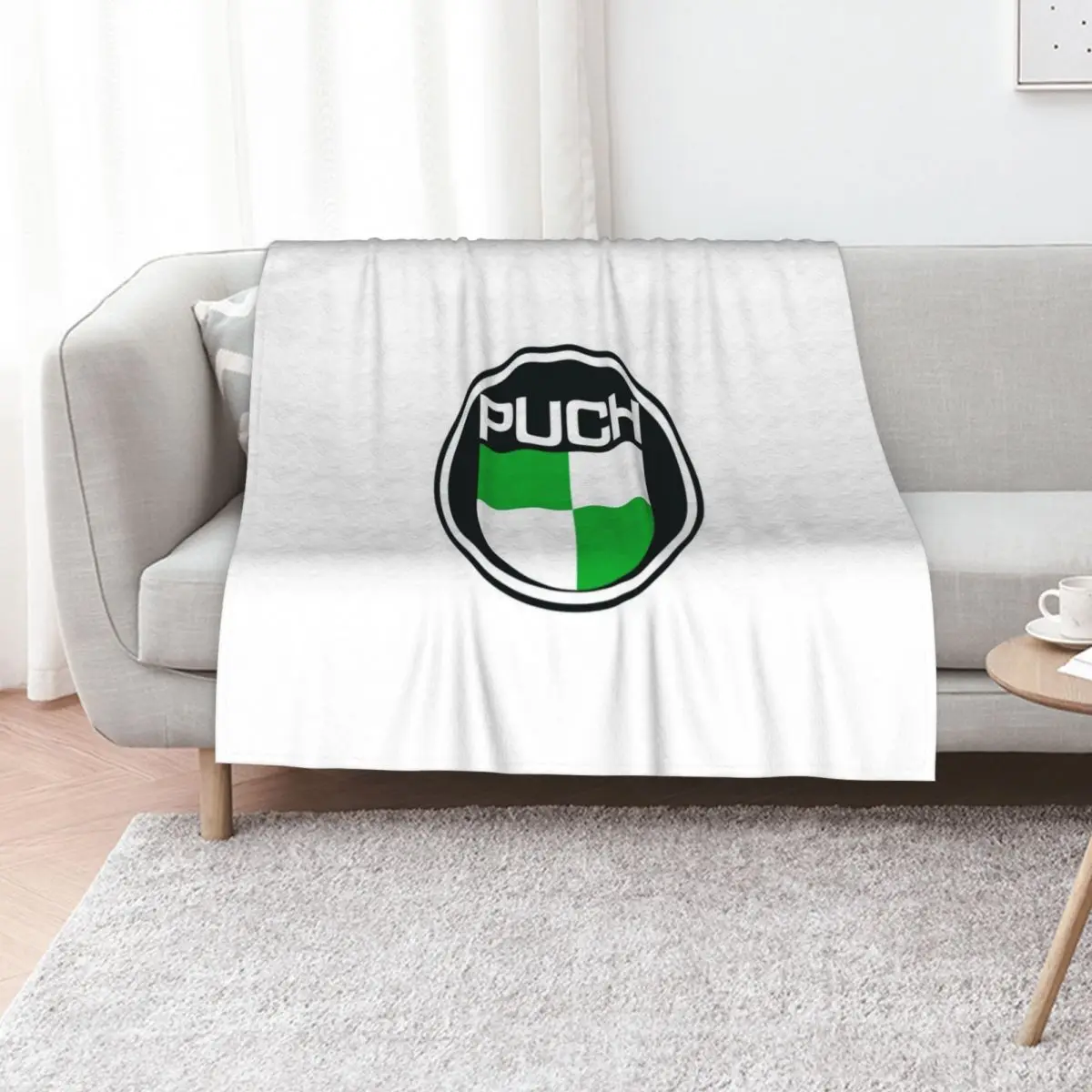 

Puch Motorcycles Throw Blanket Designers Sleeping Bag Beautifuls Soft Blankets