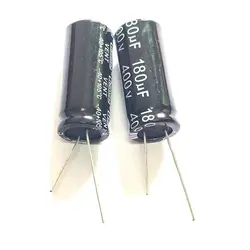 2pcs 400V 180uF 400Volt 180MFD Aluminum Electrolytic Capacitor 18*40mm Radial 180mf400v 180uf400v 400v180mf 400v180uf