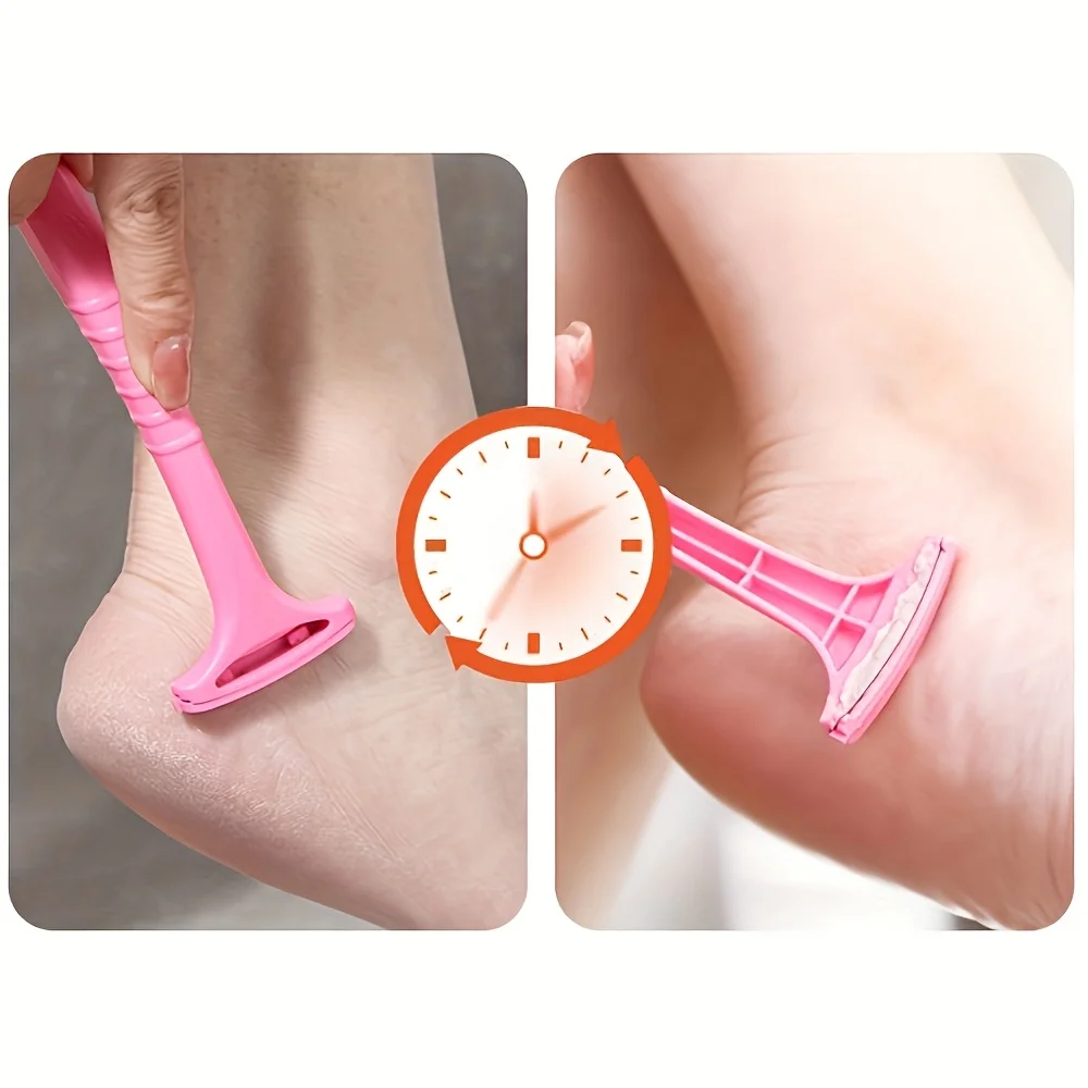 1 peça faca de reparo de pés raspando pés para remover pele morta e calosidades, uma ferramenta suave e não irritante para proteção de segurança