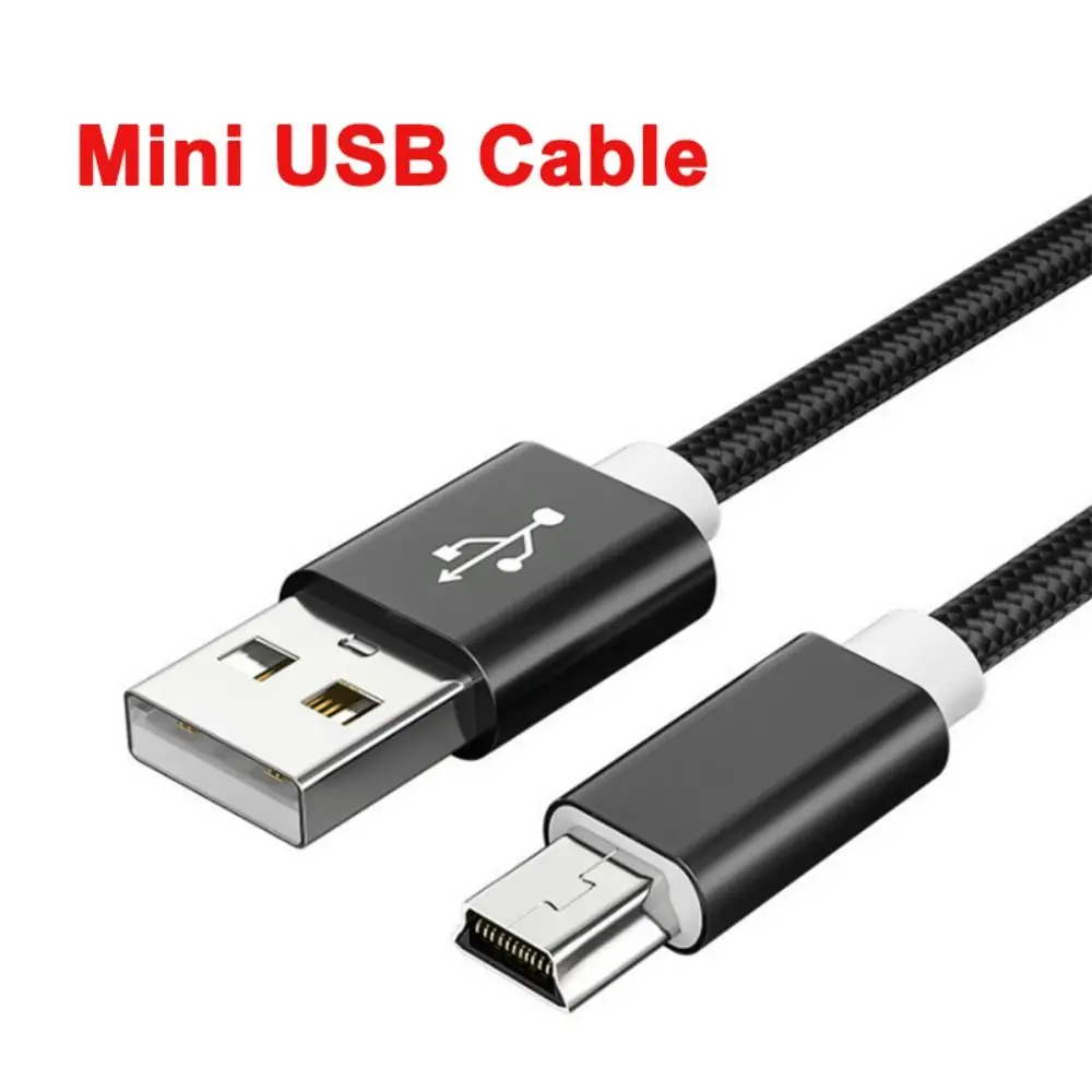 Double Head Mini USB to USB Wire Mini USB Cord Fast Data Charger Cable Mini USB to USB Charger Cable Camera Charging Cable