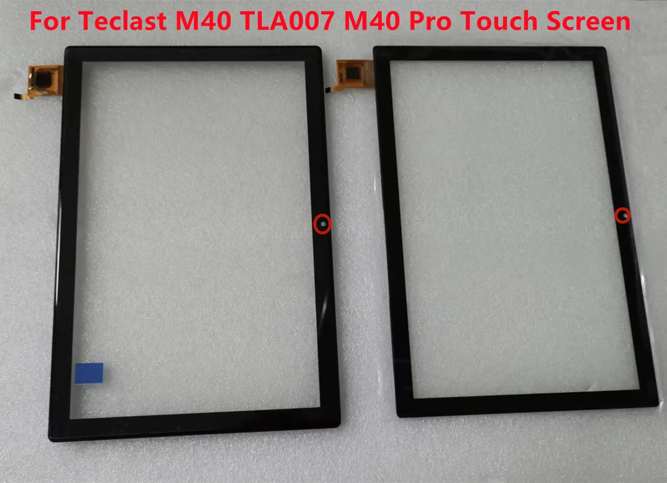 Imagem -05 - Lcd Display Touch Screen Digitalizador com Moldura Teclast M40 Pro M40 M40 101 40 Pinos 2.5d 100 Testado Novo