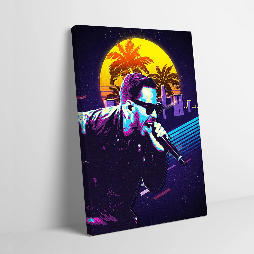 Mike Shinoda Poster Customizable Printed Canvas Painting for Pictures Wall Art Interior Decoration Living Room Home Decor Items
