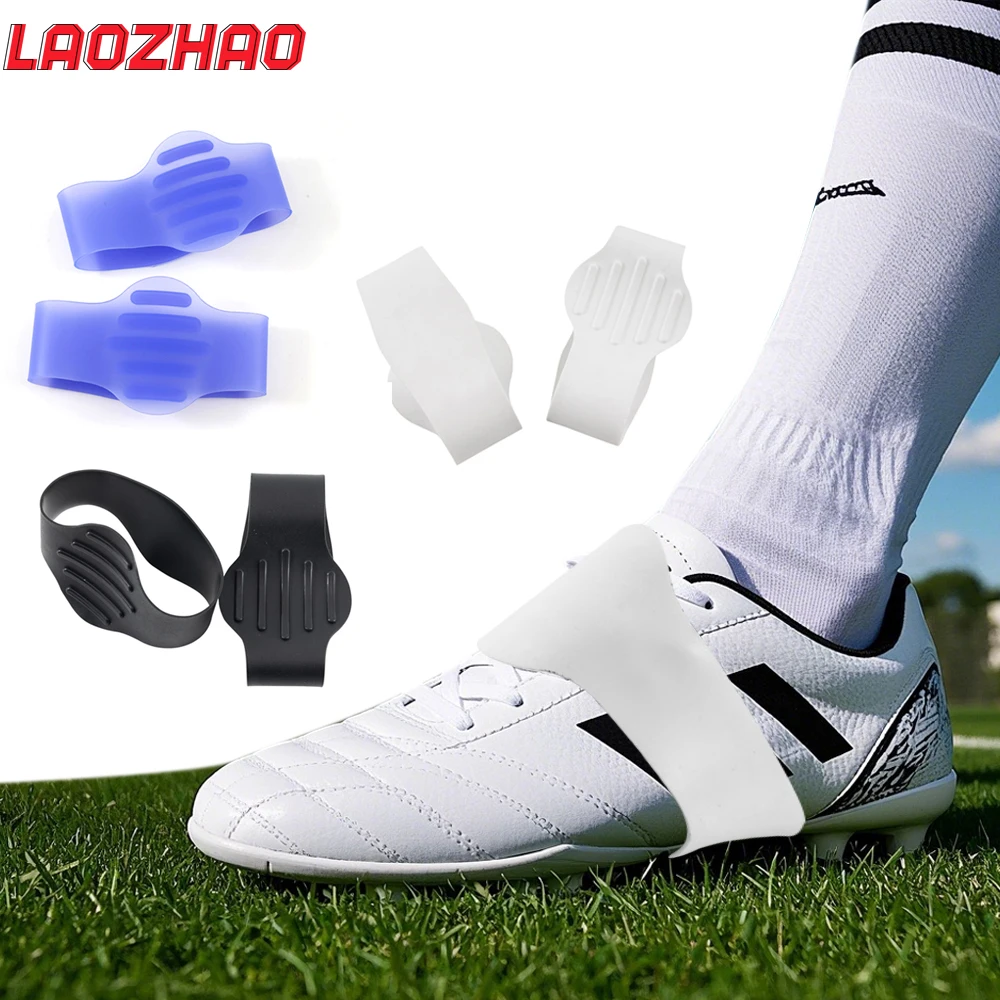 

1Pair Football/Soccer Silicone Lace Bands – Secure, Non-Slip Shoe Lace Covers for Athletes