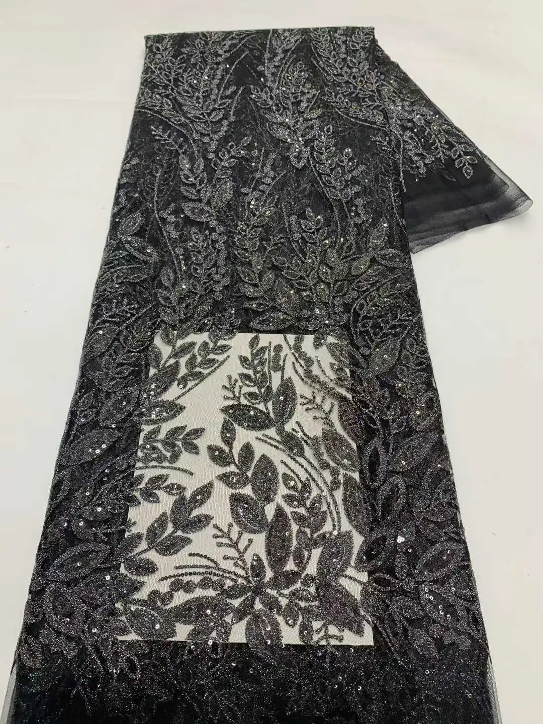 แอฟริกันSequinsเจ้าบ่าวผ้าลูกไม้ 2025 คุณภาพสูงภาษาฝรั่งเศสคําผ้าลูกไม้Tulleผ้าเย็บปักถักร้อยลูกไม้ลูกไม้ไนจีเรียผ้าชุดผู้หญิง