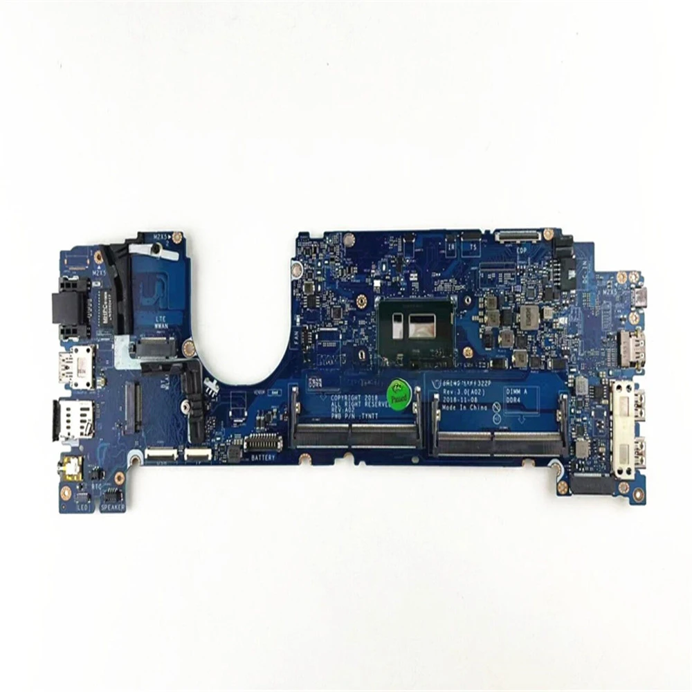 0R462V DAZ40 LA-F322P for DELL Latitude E7490 Main Board 0KGYDF