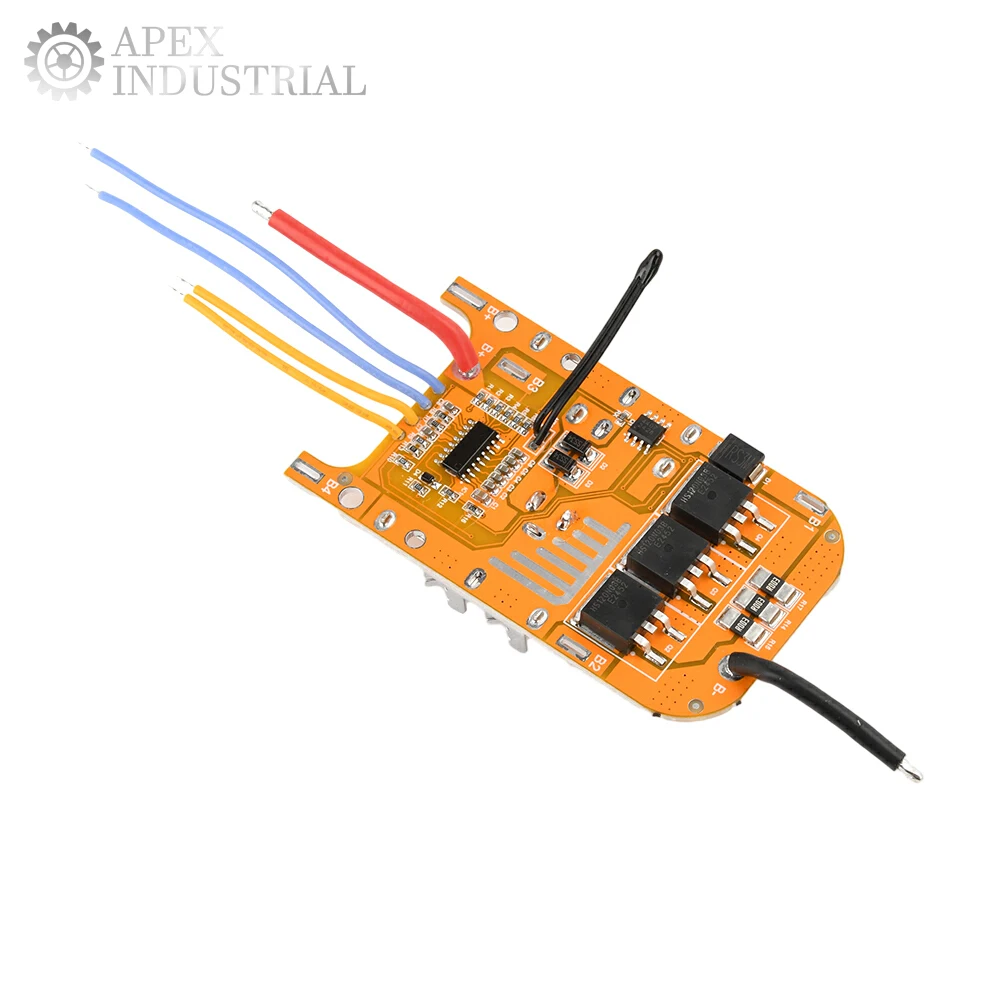 5S 21V 80A 90A BMS Lithium Battery Protection Board Overcharge/Discharge/Short Circuit Protection Circuit Board for Power Tool