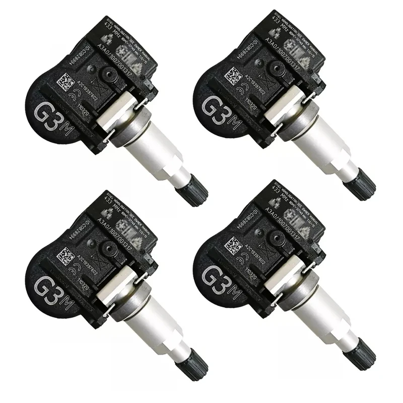 4Pcs TPMS BDMC37140 BDMC-37140 Tire Pressure Monitor Sensor 433MHz for Mazda 2 3 5 6 CX-5 CX5 CX-6 CX6 CX-9 CX9 MX-5 GS1D37140