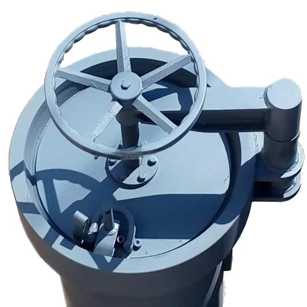 Horizontal /Vertical ASME Sec VIII Div. 1 Bandlock Quick Opening End Closure for Scraper Barrels