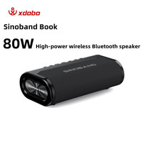 XDOBO Sinoband Book 80W Portable Wireless Bluetooth Speaker Subwoofer Stereo IPX5 Waterproof Outdoor Camping Party TWS Speaker