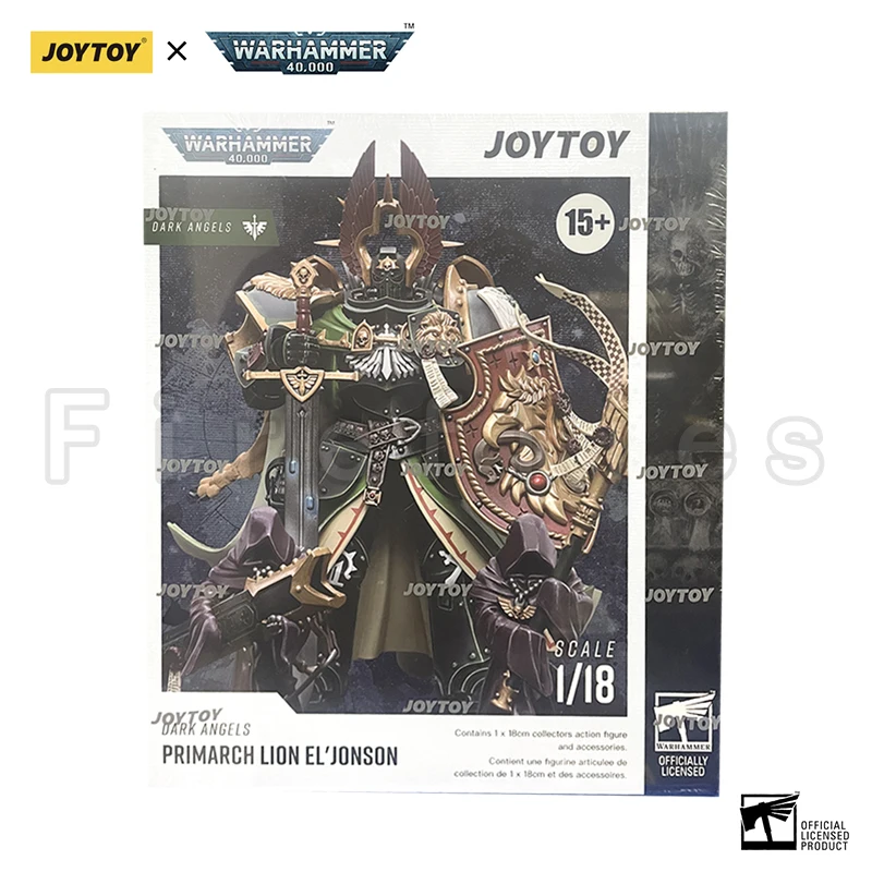 [Pre-Order]1/18 JOYTOY Action Figure 40K Dark Angels Primarch Lion El‘Jonson Re-issue Version Anime Model Toy