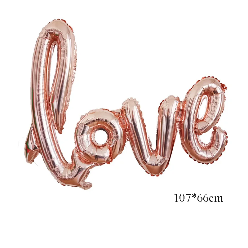1 Stück Große Hintergrund-Wanddekoration Herz-Love-Ballons für Frauentag, Valentinstag, Königinnentag, Hochzeit, Heiratsantrag – Detail 6