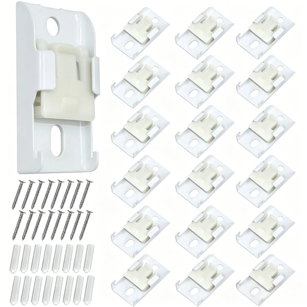 Bendable Ceiling Curtain Track for Room Divider Shower and For Window Rail Metal Track with Adjustable Mounting Hardware