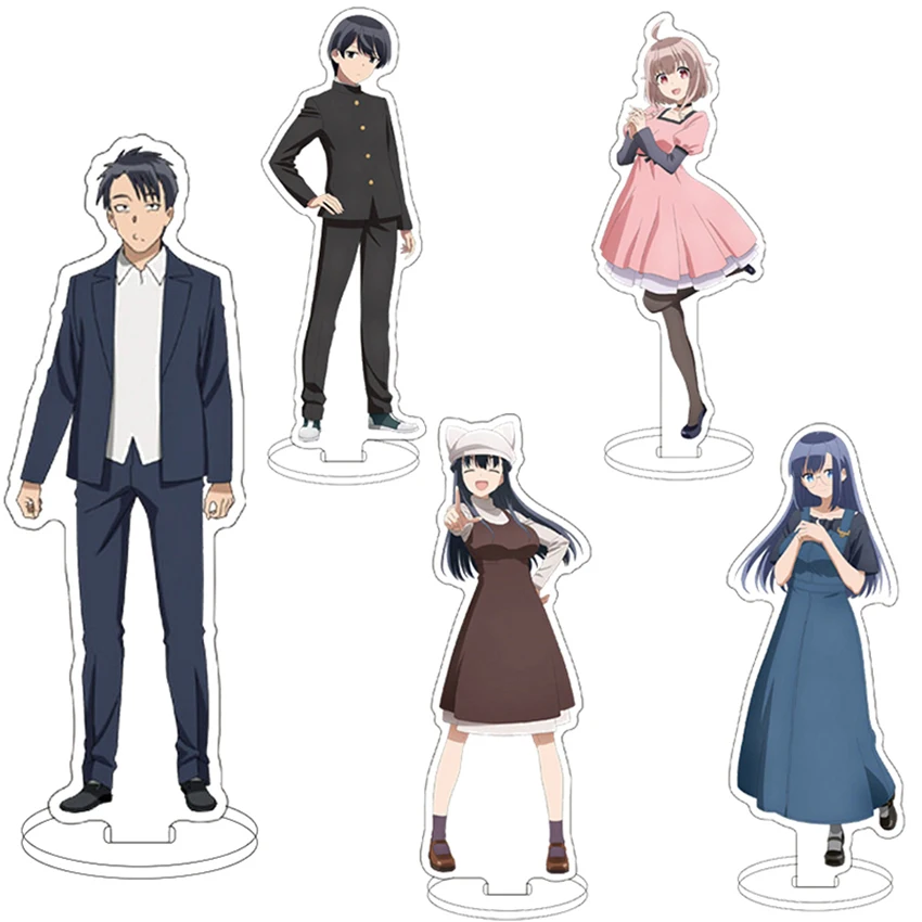 Soporte de figura acrílico de 16 cm, diseño de anime, 16bit Sensation, ANOTHER LAYER, Konoha, Akisato Mamoru, Rokuda Meiko, Uehara. Adornos y Regalos Cos